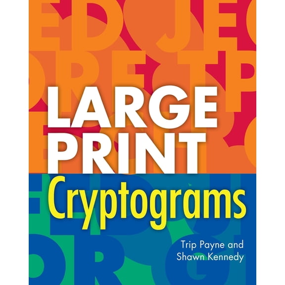 Large Print Cryptograms, (Paperback)
