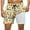 Men's Swim, variant on mshcbui Men's Swim Trunks Suitable for Beach (Yellow Flowers)