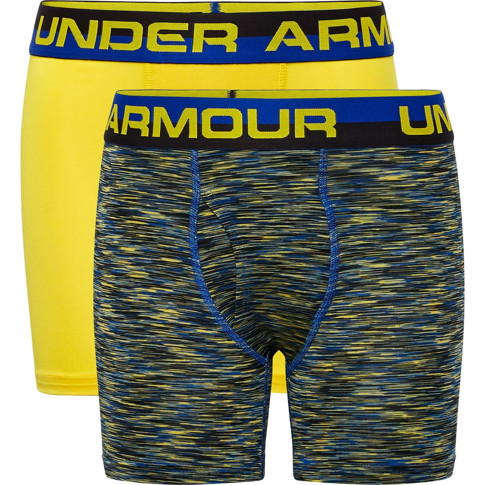 Under Armour - Under Armour Boys' Twist Performance Boxer Briefs – 2 ...