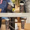 thumbnail image 7 of Tumbler with Handle 30oz Stainless Steel Insulated Flip Straw Coffee Cup Gifts for Best Friend Travelers Paisley Design Mug for Gaming Sessions, 7 of 7