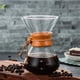 thumbnail image 4 of Cafetera Irfora Pour Over Coffee Maker Jarra de Vidrio 14 oz con Filtro de Acero Inoxidable, 4 of 7