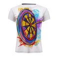 thumbnail image 4 of Camiseta con escote de verano a la moda para hombre Patrón de impresión 3D Manga corta Pompotops oipoqjl5826, 4 of 5