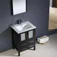 thumbnail image 3 of Fresca Torino 24" Espresso Modern Bathroom Vanity w/ Integrated Sink, 3 of 7