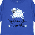 thumbnail image 4 of Inktastic Godmother Godson Lamb Boys Long Sleeve Toddler T-Shirt, 4 of 5
