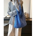 thumbnail image 3 of HLSOHJP Crochet Tote Bag Women Knit Shoulder Bag CrossBody Purse Cute Satchels Hobo Bags Tote Handbag Travel Summer Beach Bag, 3 of 7