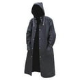 thumbnail image 1 of destyer Imperméable Réutilisable Mens Mens Poncho Séchage Rapide EVA Imperméables Adultes Randonnée Vêtements de Pluie Portable EVA Imperméables L, 1 of 9