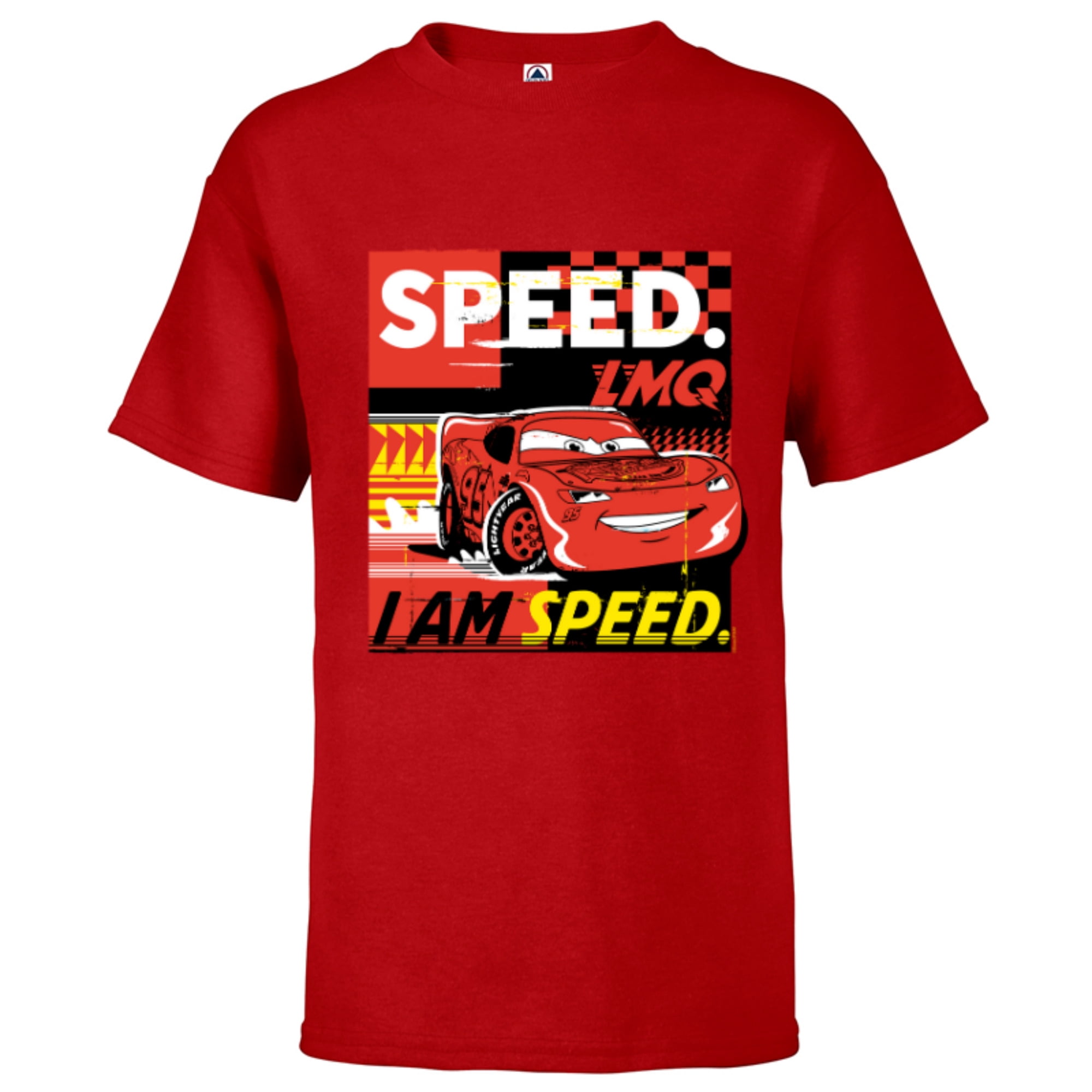 Disney and Pixar’s Cars I Am Speed Lightning McQueen Racing Short