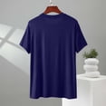 thumbnail image 5 of hoksml Men's Soft Modal Blend T-Shirt Lightweight Breathable Short Sleeve Casual Crew Neck Top, 5 of 5
