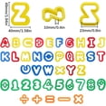 thumbnail image 2 of 41Pcs Polymer Clay Cutters 26 Alphabet Cookie Tools Set Colorful Plastic Letter Fondant Number Tool Polymer Clay Cutter Set, 2 of 5