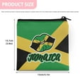 thumbnail image 6 of SEANATIVE Jamaica Flag Sanitary Napkin Storage Bag 2 Piece Kiss Lip Feminine Care Period Bags for Teen Girls Portable Menstrual Pad Pouch Washable Mini Storage Bag, 6 of 7