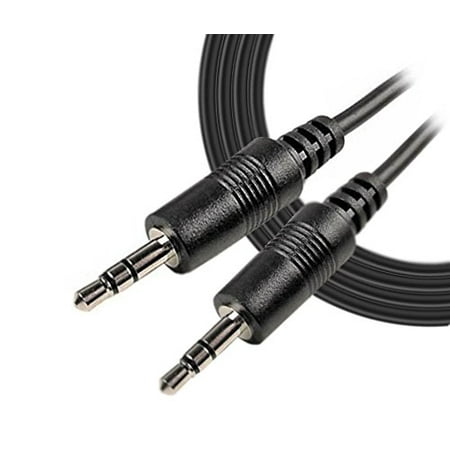 iMBAPrice 6 Feet Professional Quality Nickel Plated 3.5 mm Male/Male Stereo Audio