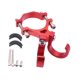 thumbnail image 1 of Colgador de Bolsas para Bicicleta Y Motocicleta con Ganchos Dobles, Ajustable, Resistente Y Compacto para Manillar de 18-35 Mm, Multiusos, de Aluminio Rojo 6x5cm, 1 of 8