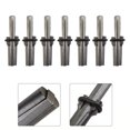 thumbnail image 4 of Lefu 7 Set 9/16 inch Plug Wedges Feather Shims Rock Stone Splitter Hand Tools 14mm, 4 of 9
