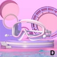 thumbnail image 1 of Silicone Swimming Goggles with Integrated Earplugs - Waterproof & Anti-Fog - Adult Large Frame Design - High-Definition Vision - 1 pc, 1 of 1