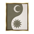 thumbnail image 3 of Stupell Industries Solar & Lunar Yin Yang Shape Spiritual Motif Graphic Art Metallic Gold Floating Framed Canvas Print Wall Art, Design by JJ Design House LLC, 3 of 5