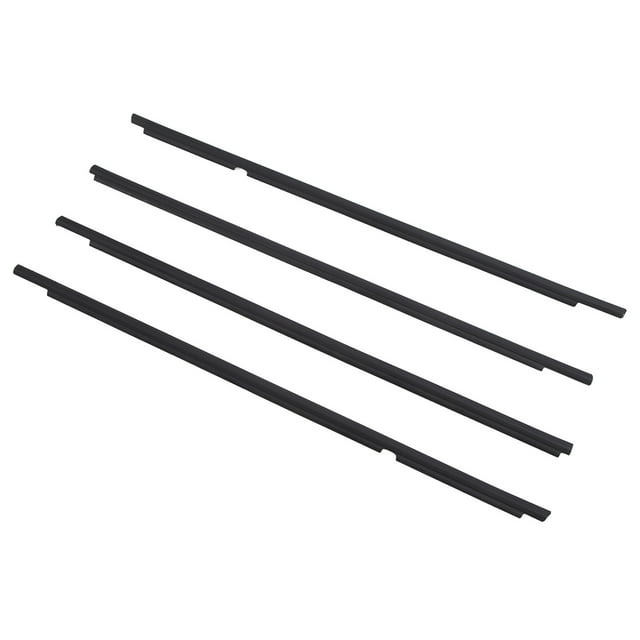 7573012300, Noise Reduction Rainproof 4PCS Window Weatherstrip Seal for 2009 To 2012