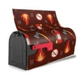 thumbnail image 3 of Daiia Fire Extinguisher Mailbox Cover , Magnetic Welcome Mailbox Wraps Post Letter Box Cover for Garden Yard Home Decor-25.5x21 in, 3 of 9