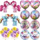 thumbnail image 2 of Conjunto de globos de látex de helio para fiesta de bebé, decoración de fiesta de cumpleaños de dibujos animados, suministros para niños y niñas, gran oferta, 2 of 4