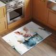 thumbnail image 2 of Pig Bathtub Front Door Rugs 2x3 ft Watercolor Animal Small Rug for Entryway Non Slip Washable Bathroom Door Mat Absorbent Floor Mat for Indoor Entrance, 2 of 9