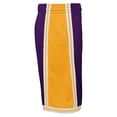 thumbnail image 4 of Youth Mitchell & Ness Purple Los Angeles Lakers Hardwood Classics Swingman Shorts, 4 of 4
