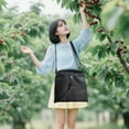 thumbnail image 2 of Hyasfey Fruit Picking Bag Large Adjustable Strap Fruit Harvesting Bag Tear-Resistant Bottom Opening Portable Gathering Bag for Fruits Vegetables Garden Orchard Farm, 2 of 7