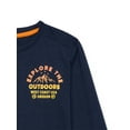 thumbnail image 2 of Cheetah Boy's Athletic Explorer Long-Sleeve T-Shirt, Sizes 4-18, 2 of 3