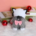 thumbnail image 4 of Clearance Sale!1Pcs Cat Gnomes Plush,7Inch Swedish Tomte Gnomes with Cat Ears and Bows,Handmade Cat-Shaped Gnome Plush Dolls,Gift for Cat Lovers,Christmas,Valentines Day,Couples Gifts, 4 of 5