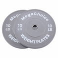 thumbnail image 2 of 2Pcs Rubber Barbell Plates With Printing, 2 of 9