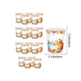 thumbnail image 3 of FastXmas 40Pcs Fall Paper Cups, 3.1 x 3.8 Inch Disposable Pumpkin Theme Cups Tableware for Autumn Thanksgiving Halloween Party Table Decoration, 3 of 6