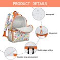 thumbnail image 4 of Puppy print backpack with paw patterns, durable backpack, practical backpack for students or gift, 4 of 6