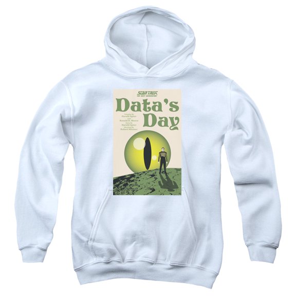 Star Trek - Tng Season 4 Episode 11 - Youth Hooded Sweatshirt - Medium