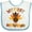 White and Blue, variant on Inktastic My First Thanksgiving Day Turkey Boys or Girls Baby Bib
