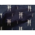 thumbnail image 4 of oneOone Cotton Poplin Fabric Ikat Style Kasuri Print Fabric BTY 56 Inch Wide, 4 of 4