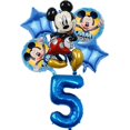 thumbnail image 1 of Juego de vajilla desechable para decoración de fiesta de Mickey Mouse, plato y vaso de papel, mantel para Baby Shower, elementos de recuerdo de fiesta de cumpleaños para niños, 1 of 4