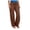 Coffee, variant on KPOPLK Baggy Straight Wide Leg Pants for Women with Pockets Ladies Cotton Linen Slacks Casual Solid Color Drawstring Elastic Waist Daily Trousers Size 8-9 Years,Brown