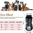 thumbnail image 2 of Anti-slip Dog Socks For Dogs 2 Pairs Soft Adjustable Paw Protection Dog Grip Socks With Strap Traction Control high quality, 2 of 5