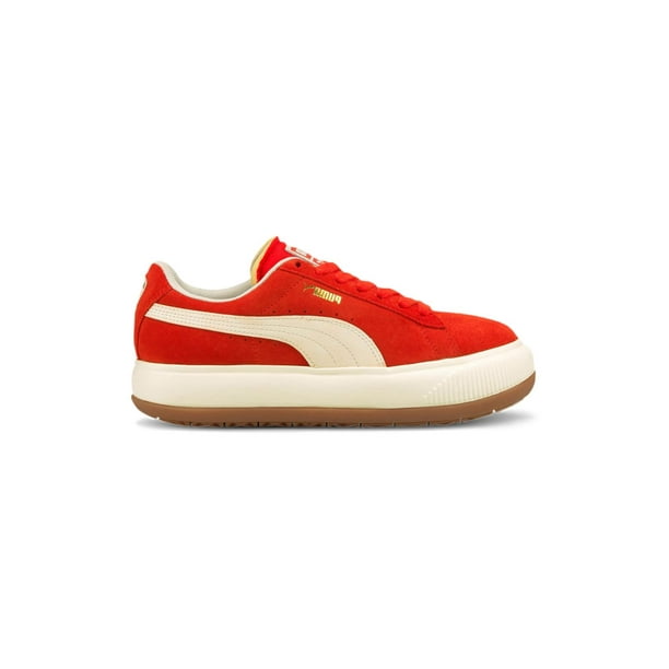 Puma suede mujer naranja sales