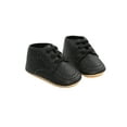 thumbnail image 2 of Mialoley Baby Walking Shoes, Non-Slip Sole Solid Color/Color Block Crib Shoes, 2 of 6