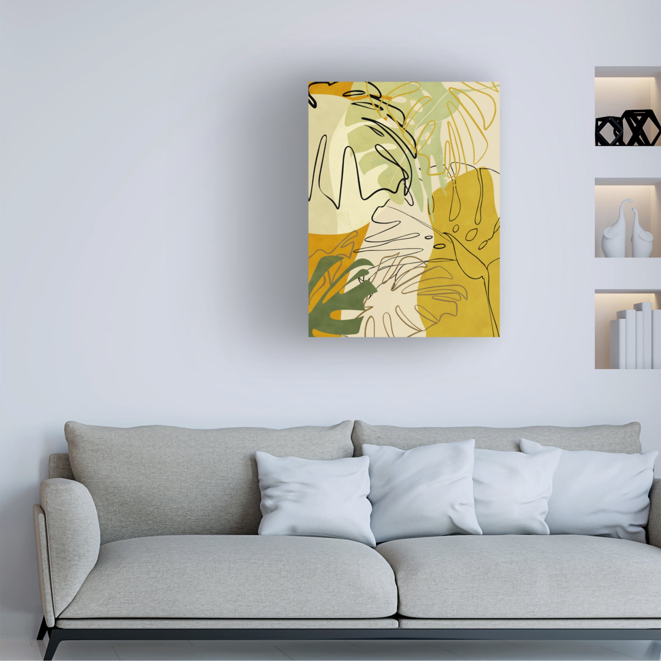 Trademark Fine Art Ana Rut Bre Bungle Jungle1 Canvas Wall Art