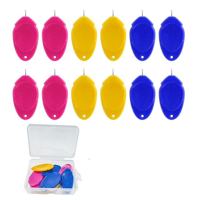 Matsuzay Juegos de hilos de bordar accesorios para manualidades DIY ropa máquina de coser herramienta enhebrador doméstico para profesionales Artesanía Caja Matsuzay HA012240-02