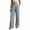 Gray, variant on OVAFBAU Wide Leg Pants for Women Flowy Lounge Beach Work Trousers Casual Loose Comfortable Soft Flowy Draped Long Pants