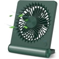 thumbnail image 1 of Ventilador de escritorio Tevelecin, pequeño, 7 pulgadas, 2000 mAh, recargable, USB, 1 of 5