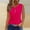 Hot Pink tank tops, variant on Wycnly Summer Saving Tank Top for Women Summer Tops Button up Sports Breathable Slim Henley Shirts Tunic Trendy Solid Sleeveless T-shirt Girls Sleeveless Shirt