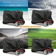 thumbnail image 4 of Lawn Mower Cover Waterproof Snow Blower Cover Sun Shade Anti-Uv Tractor Cover For Yard Garden Motorcycle 54.6X25.7X35.5 Inches, 4 of 9
