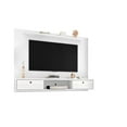 thumbnail image 5 of Manhattan Comfort Liberty Wood Entertainment Center for TVs up to 65" in White, 5 of 11