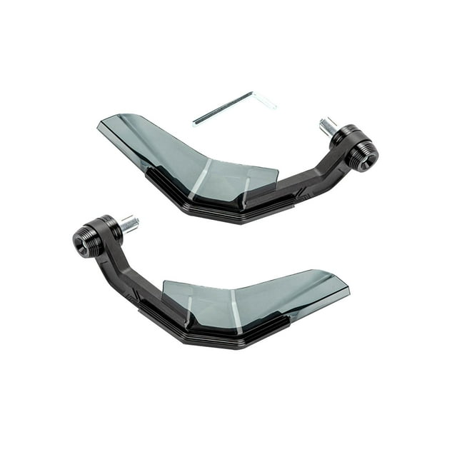 Protector de mano para motocicleta Zulema Paramanos de moto alto rendimiento duradero Negro