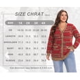 thumbnail image 4 of Cueply Women Plus Size Cardigan Open Front Button Down Sweater Lightweight Knit Jacket with Pockets Fall Winter Outerwear, 4 of 6