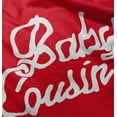 thumbnail image 5 of Baby Cousin in the Oven Cute Family Toddler Boy Girl T Shirt Infant Toddler Brisco Brands 3T, 5 of 6