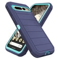 thumbnail image 3 of Asuwish Compatible with Google Pixel 7 Pro 5G Phone Case Hybrid Rugged Shockproof Hard Protective Drop Proof Full Body Heavy Duty Mobile Cell Cover for Pixel7Pro Pixel7 XL Seven 7Pro Women Men Blue, 3 of 7