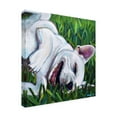 thumbnail image 2 of Robert Phelps Art 'French Bulldog in Grass' Canvas Art, 2 of 3